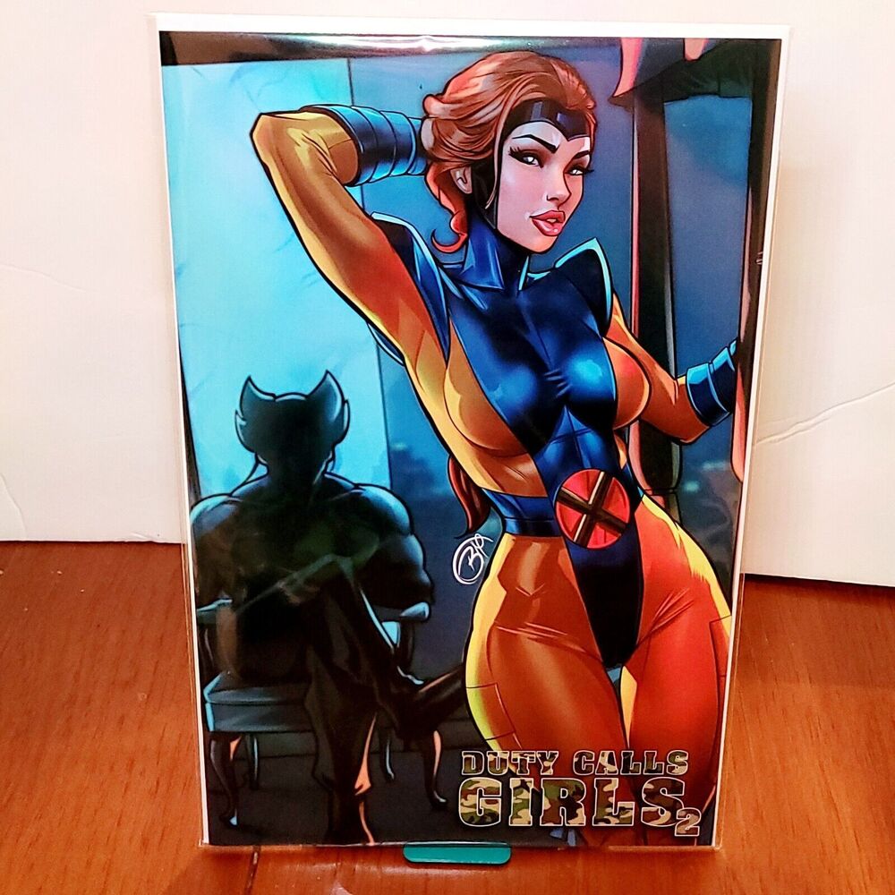 Duty Calls Girls Cosplay Brian Miroglio Jean Grey Risque Limited TRUE Lies